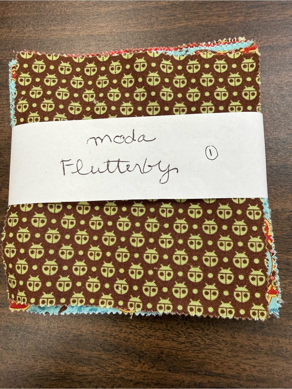 MODA FABRICS - FLUTTERBY • 40 squares pack 44/45” wide quilt squares